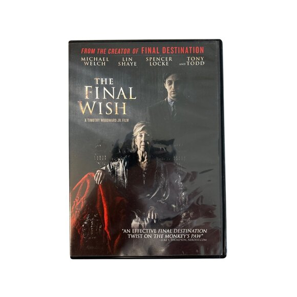 The Final Wish 2019 DVD Widescreen Horror Michael Welch Lin Shaye Pre-Owned - Picture 1 of 5